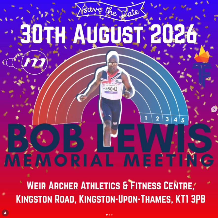 The Bob Lewis Memorial Meeting 2026 — Enter Now