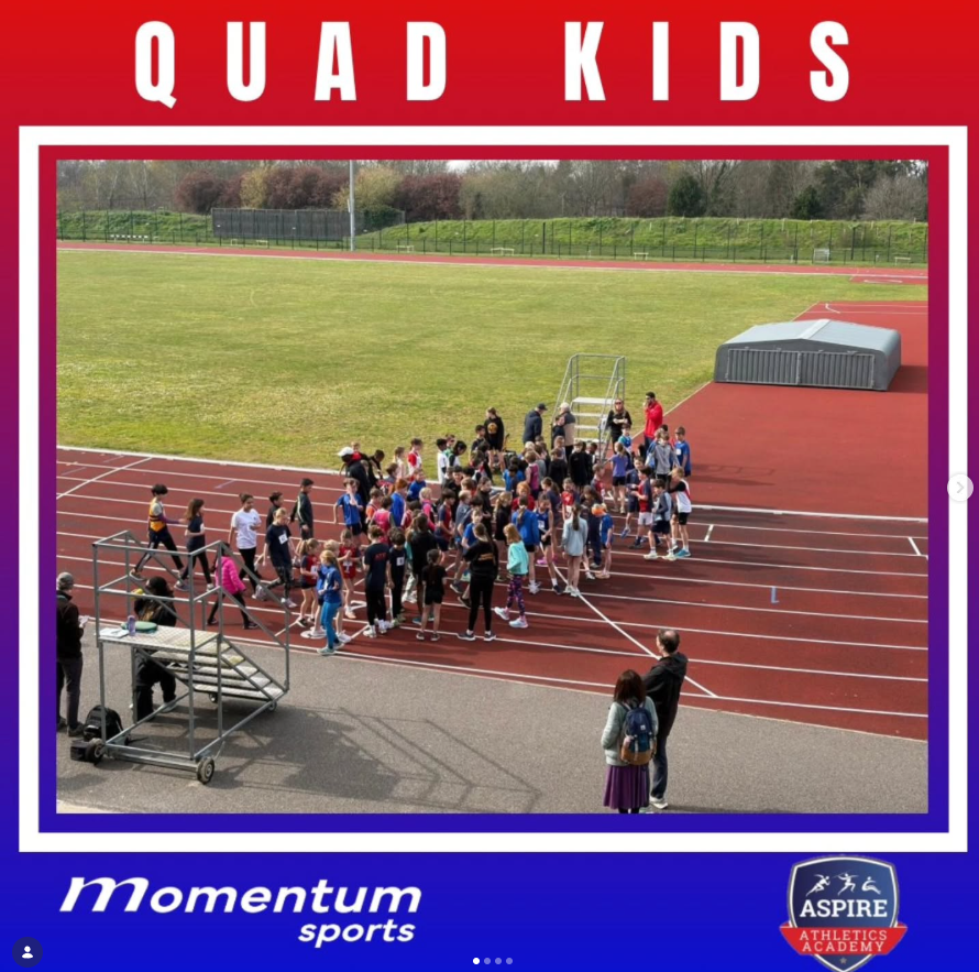 Momentum and Aspire Host First Quad Kids Competition