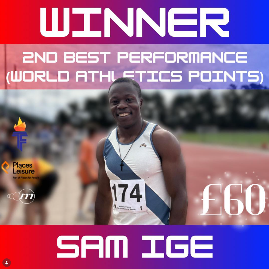 Sam Ige: 2nd Best Performance