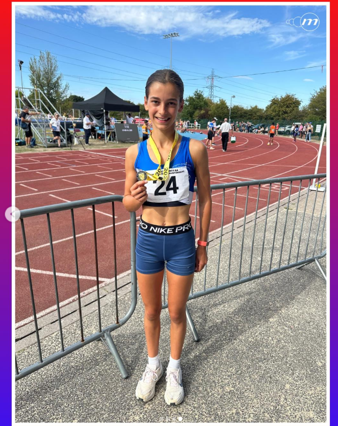 Maya Wins U16 Heptathlon Title