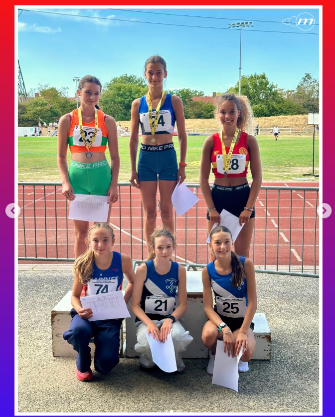 Maya Wins U16 Heptathlon Title