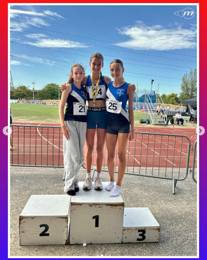 Maya Wins U16 Heptathlon Title