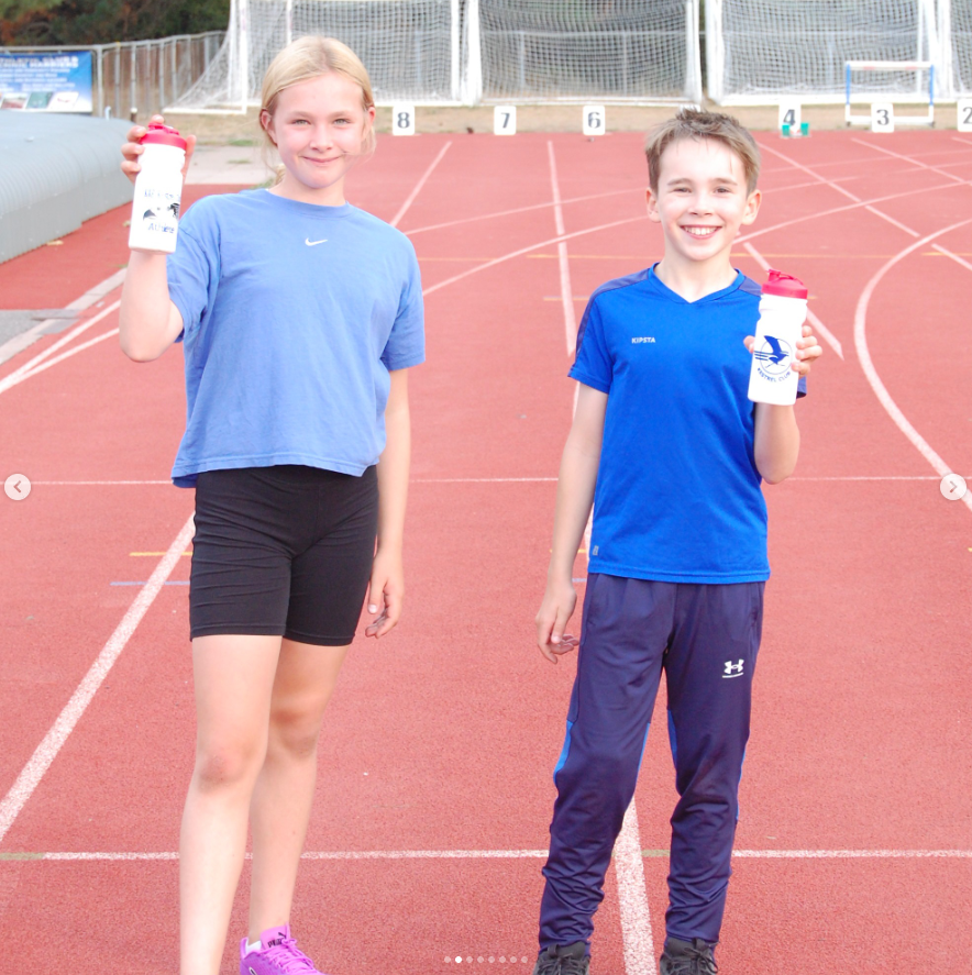 Our Tuesday Kestrel coaches and athletes